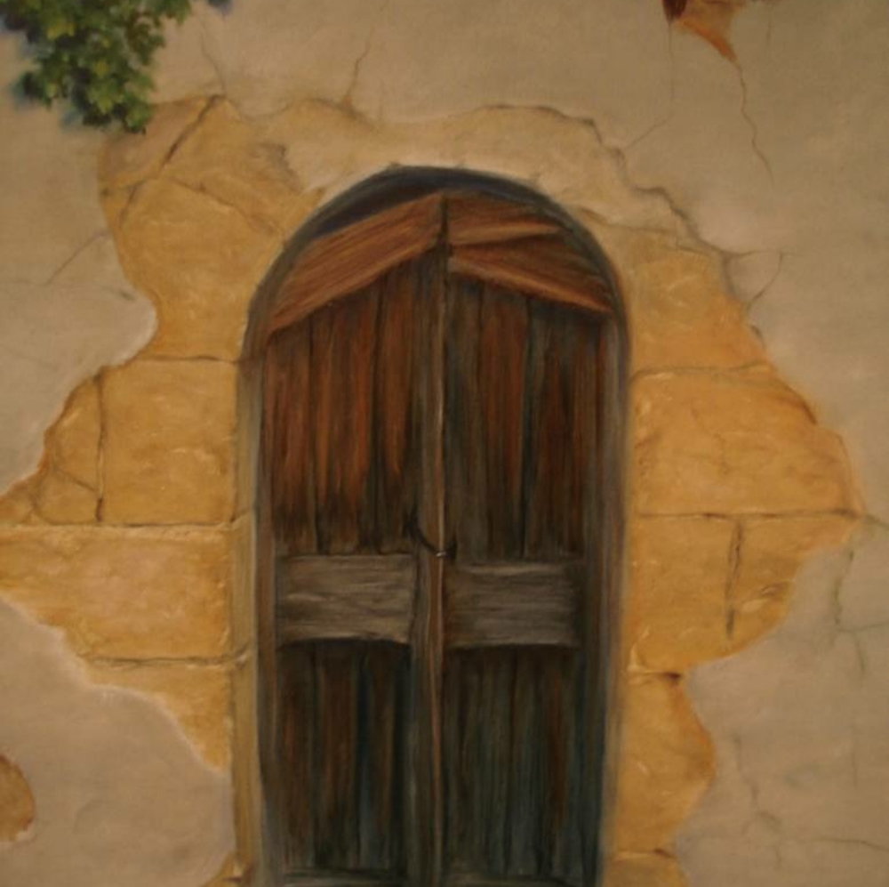 Mystery door painting
